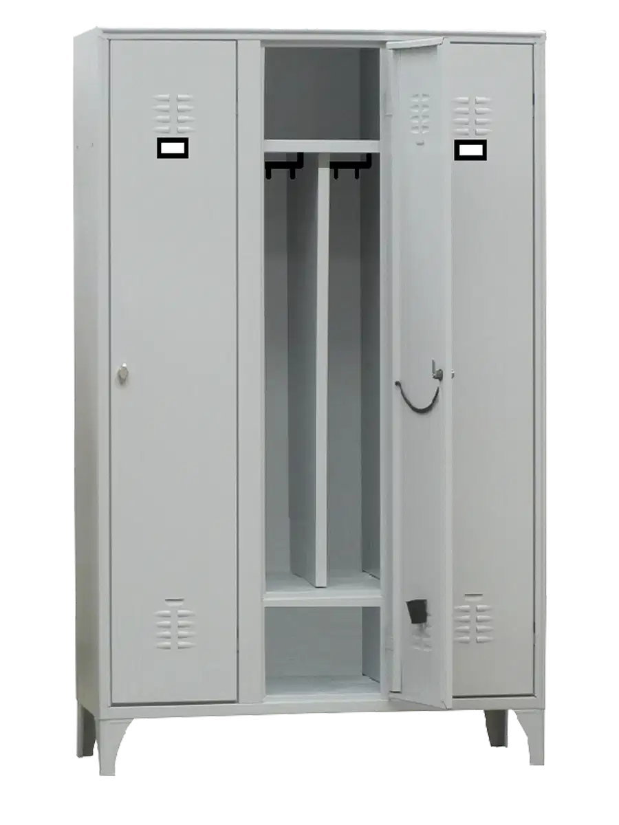 Armadio Spogliatoio Con Tramezza e Porta Scarpe
